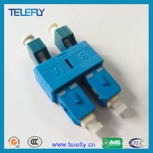 Sc-LC Duplex Hybrid Fiber Optical Adapter